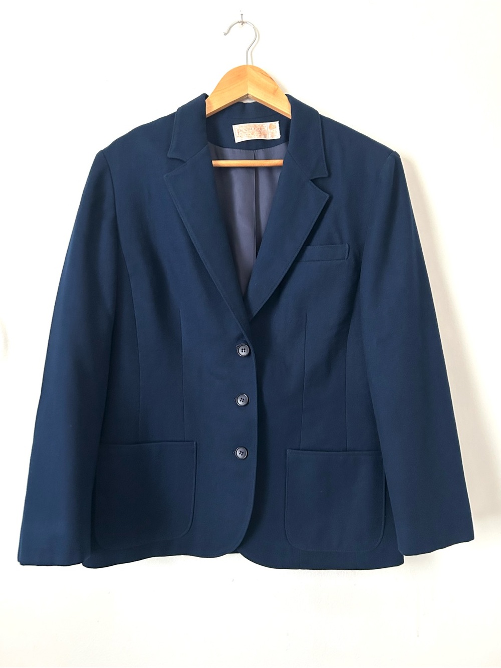Pendleton Pure Virgin Wool Navy Blue Blazer